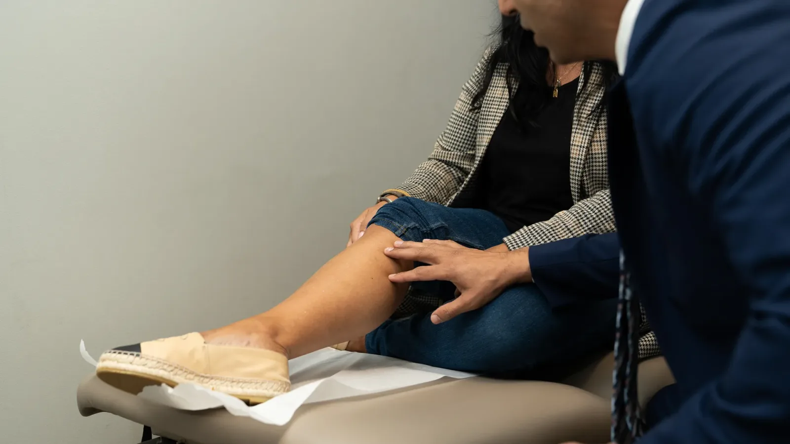 Phlebitis diagnostic ultrasound at Vein Center Doctor